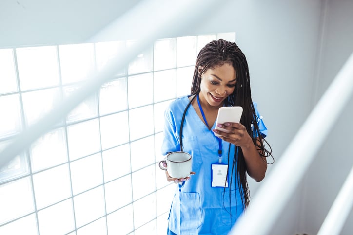 Travel Nurse searching for jobs within the AMN Passport App Travel Nurse searching for jobs within the AMN Passport App